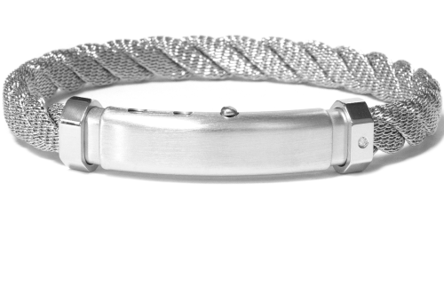 Borsari Gioielli heren armband, BR-CORDA60 - 23716