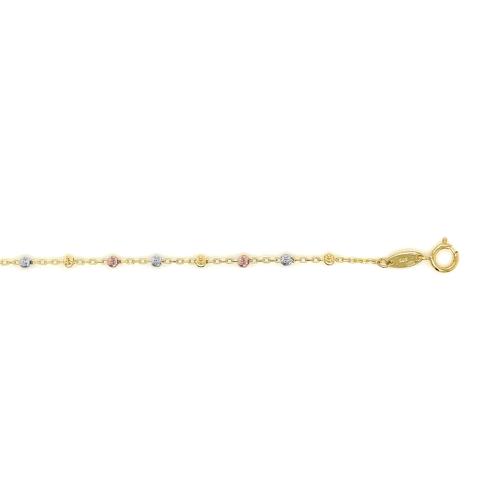 HC Armband, 14krt.goud (lengte: 17-19cm.) - 23722