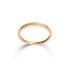 Ring, 14krt.rose-goud met diamant totaal 0,04ct.(maat 52) - 23734