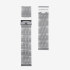Sternglas Horlogeband Super Slim 20mm Staal - 23748