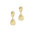 Jorge Revilla Oorhangers, zilver verguld Essential Collection (lengte 24mm.) - 23751