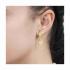 Jorge Revilla Oorhangers, zilver verguld Essential Collection (lengte 24mm.) - 23751