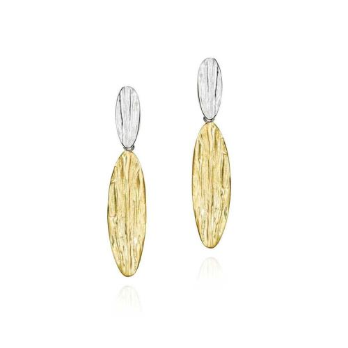 Jorge Revilla Oorhangers, zilver verguld Arizona Collection (lengte: 36mm.) - 23761