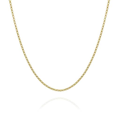 Jorge Revilla Collier, zilver verguld jasseron (lengte: 40cm.) - 23778
