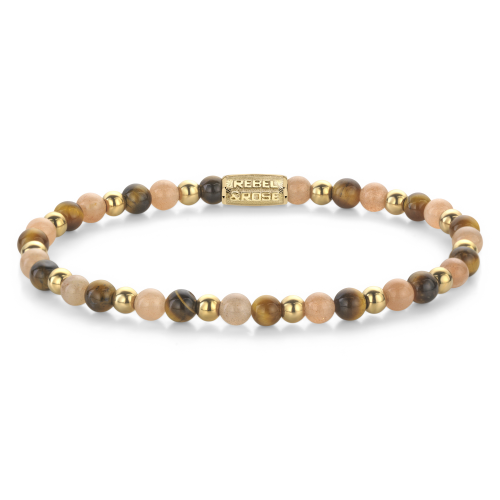 Rebel and Rose Armband Sunset Beach - 18 ct yellow gold ionplated 4mm (16,5cm) - 23837