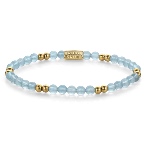 Rebel and Rose Armband Blue Sky 4mm (16,5cm) - 23841