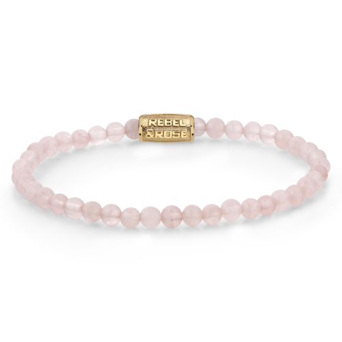 Rebel and Rose Armband Pink Rose Gold 4mm (16,5cm) - 23860
