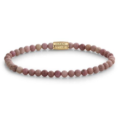 Rebel and Rose Armband Rose Garden Gold 6mm (16,5cm) - 23870