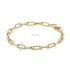 Jackie Armband, 14krt.goud Tres Chic Boxlink  (lengte: 18,5cm.) - 23913