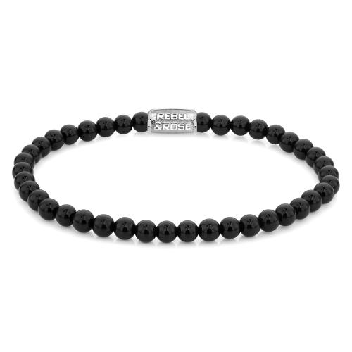 Rebel and Rose Armband Black Velvet (16,5cm) - 23917
