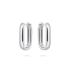 HC Oorringen, zilver ovaal (4x20mm.) - 23961