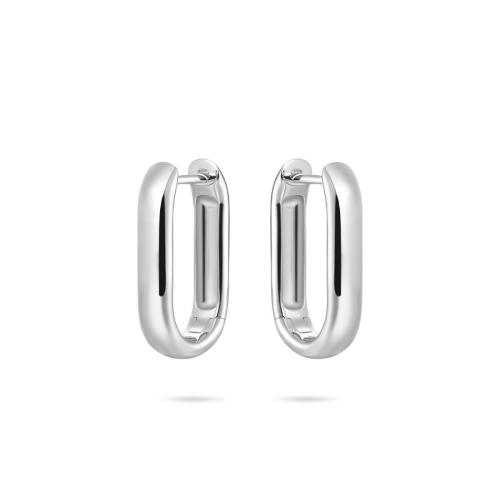 HC Oorringen, zilver ovaal (4x20mm.) - 23961