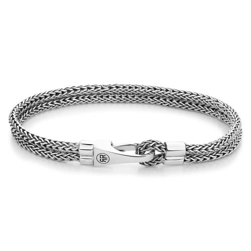 Rebel and Rose Armband Double Hooked (maat L: 19cm) - 23968