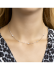 HC Collier, zilver ankerschakel met zirkonia (lengte: 40-44cm.) - 24092