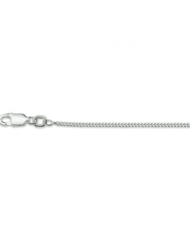 HC Collier, zilver gourmette 1,4mm. (lengte: 60cm.) - 24153