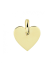 Hanger, 14krt.goud graveerplaatje hart (10mm.) - 24160