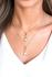 Zinzi Hanger, model-ZIH2308 draaibaar mintgroen en wit onyx (excl.collier) - 24200