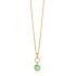 Zinzi Hanger, model-ZIH2308 draaibaar mintgroen en wit onyx (excl.collier) - 24200