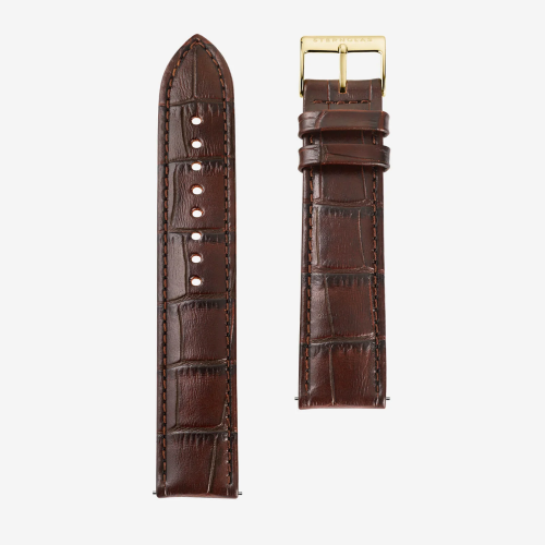 Sternglas Horlogeband Heritage 20mm Bruin S03-HE01 - 24259