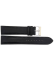 Horlogeband 16mm, superzacht nappa, donker bruin - 24270