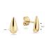 Jackie Oorknoppen, 14krt.goud "San Polo Studs" (8,5mm.) - 24304