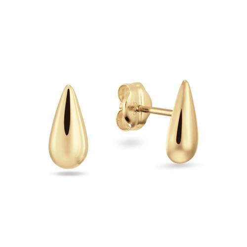 Jackie Oorknoppen, 14krt.goud "San Polo Studs" (8,5mm.) - 24304