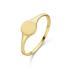 Jackie Ring,14krt.goud Signet  (maat 56) - 24308