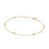 Jackie Armband, 14krt.goud "White Topaz Bracelet" (lengte: 16-17,5cm.) - 24332