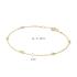 Jackie Armband, 14krt.goud "White Topaz Bracelet" (lengte: 16-17,5cm.) - 24332