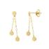 Oorhangers, 14krt.goud (lengte: 2cm.) - 24385