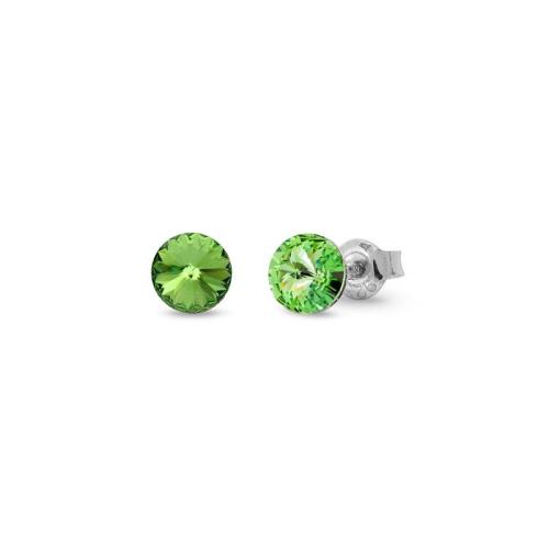Spark Oorknoppen, model K1122SS29PE small candy studs 6mm. - 24418