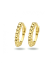 Oorringen, 14kt.goud met bolletjes (10x1,7mm.) - 24436