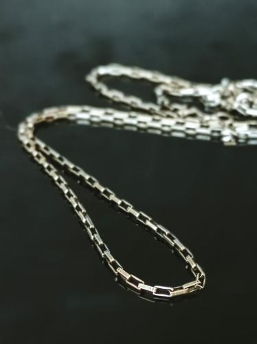 TAJ AMSTERDAM Zilveren Ketting Andrik met ovale schakel (lengte:55cm) - 24440