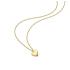 Boccia Collier, Titanium model 08083-02 incl. hart-hanger (lengte 41-46cm.) - 24463
