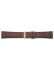 Horlogeband 22mm Bruin Krokodillenprint - 24466