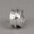 Jeh Jewels Ring, model 21270 spinning diabolo zilver (maat 58) - 24580