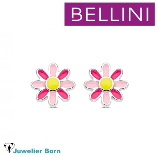 Bellini Oorknoppen, model 575.073 bloem roze - 24688