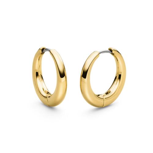 Boccia Oorringen, titanium/verguld model 05100-02 (20x4mm.) - 24706