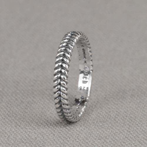 Jeh Jewels Ring, zilver model 20990 (breedte 3,5mm.) - 24707