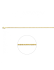 Collier, 9 karaat koord 2,1mm. (lengte: 45cm.) - 24807