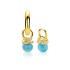Zinzi Oorbedels, model ZICH2863T (8mm.) excl.oorringen - 24824