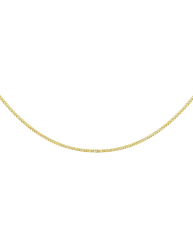 Collier, 14krt.goud gourmetschakel 1.2mm (lengte: 60cm.) - 24838
