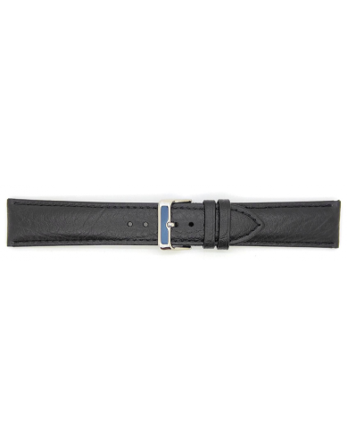 Horlogeband 18mm Zwart - 24851