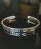 TAJ AMSTERDAM Zilveren Cuf Herenarmband JEBEL (one-size - 6,5mm.breed) - 24874