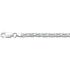 HC Collier, zilver koningsschakel 3mm.(lengte: 50cm.) - 8180