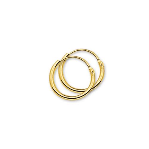 HC Oorringen,14krt.goud (11x1,3mm.) PRIJS PER STUK! - 8754