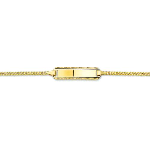 Graveerarmband, 14krt. goud (verstelbaar: 9-11cm.baby) - 8902