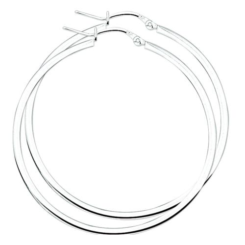 HC Oorringen, zilver vierkant buis (50x2mm.) - 9214