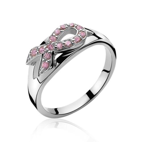 Zinzi Ring, model ZIR560 Pink Ribbon (maat 54) - 9527