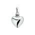 HC Urnhanger, zilver hart bol (17mm.) - 9923